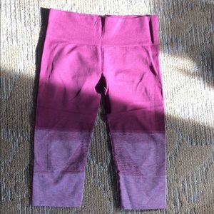 Lululemon cropped leggings